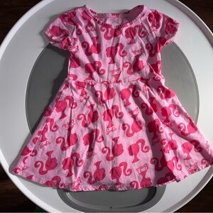 Barbie Profile Pink Pattern Dress